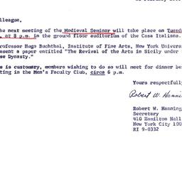 Announcements, 1966-02-25. ...