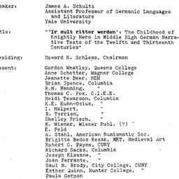 Minutes, 1983-11-15. Mediev...