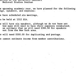 Announcements, 1987-06-09. ...