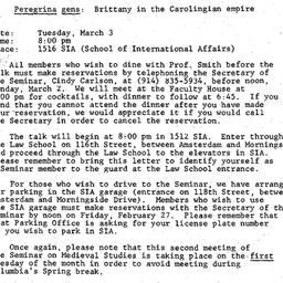 Announcements, 1987-02-13. ...