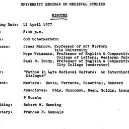 Background paper, 1977-04-1...
