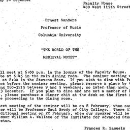 Announcements, 1976-12-14. ...