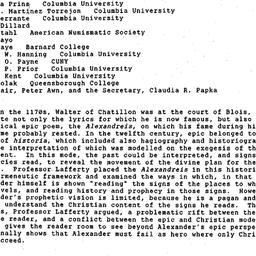 Minutes, 1993-02-09. Mediev...