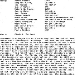 Minutes, 1989-03-07. Mediev...