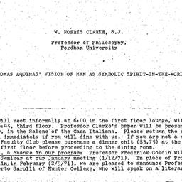 Announcements, 1970-12-08. ...
