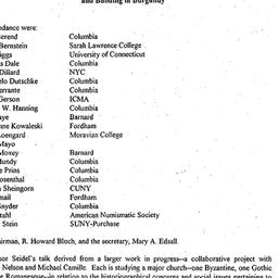 Minutes, 1996-02-06. Mediev...