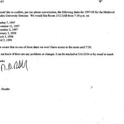 Correspondence, 1998-06-06....