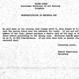 Announcements, 1971-12-14. ...