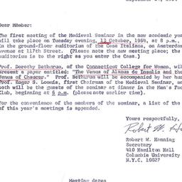 Announcements, 1964-09-24. ...