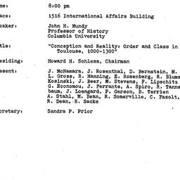 Minutes, 1983-04-12. Mediev...