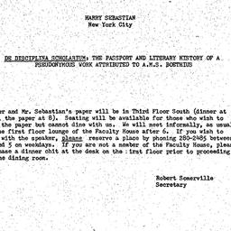 Announcements, 1973-02-13. ...