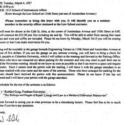 Announcements, 1997-02-18. ...