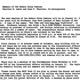 Announcements, 1979-01-02. ...