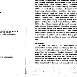 Speaker's paper, 1990-0...