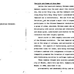 Speaker's paper, 1990-0...