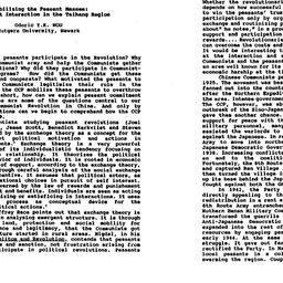Speaker's paper, 1989-1...
