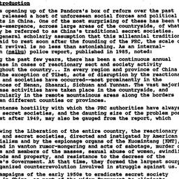 Speaker's paper, 1990-0...