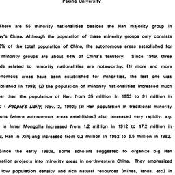 Speaker's paper, 1990-1...