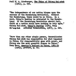 Speaker's paper, 1964-0...