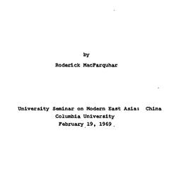 Speaker's paper, 1969-0...