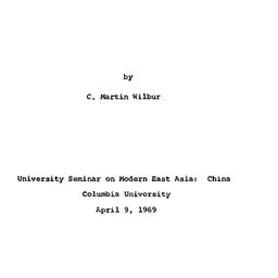 Speaker's paper, 1969-0...