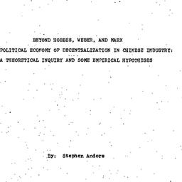 Speaker's paper, 1974-0...