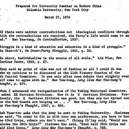 Speaker's paper, 1974-0...