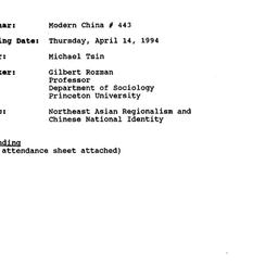 Minutes, 1994-04-14. Modern...