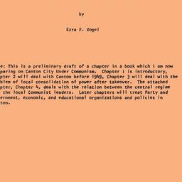 Speaker's paper, 1966-0...