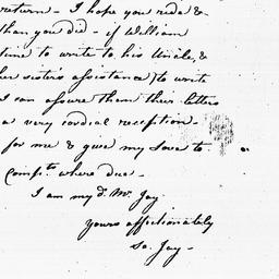 [Document, 1799 July 30]