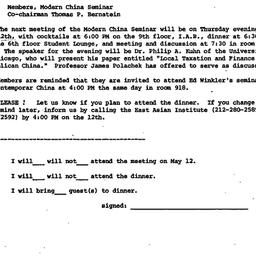 Announcements, 1977-05-04. ...
