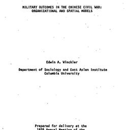 Speaker's paper, 1977-0...