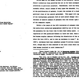 Speaker's paper, 1995-0...