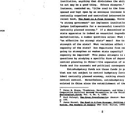 Speaker's paper, 1992-1...