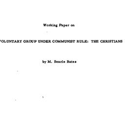 Speaker's paper, 1961-1...