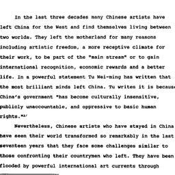 Speaker's paper, 1996-0...