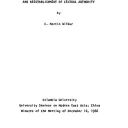 Minutes, 1966-12-14. Modern...
