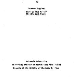 Minutes, 1966-11-02. Modern...