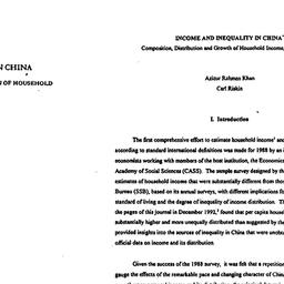 Speaker's paper, 1998-0...