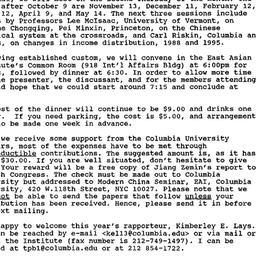 Announcements, 1997-09-18. ...
