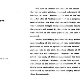 Speaker's paper, 1997-1...