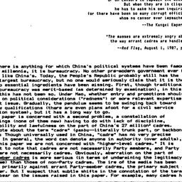 Speaker's paper, 1988-0...