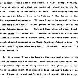 Speaker's paper, 1987-0...