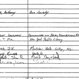 Handouts, 1987-09-17. Moder...