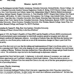Minutes, 1999-04-08. Modern...