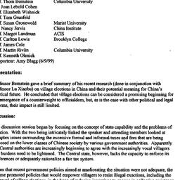 Minutes, 1999-05-13. Modern...