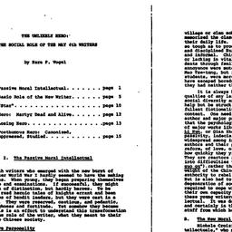 Speaker's paper, 1974-1...