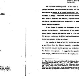 Speaker's paper, 1978-0...