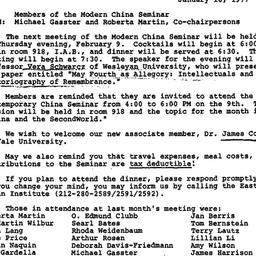 Announcements, 1978-01-18. ...