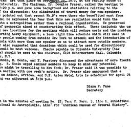 Minutes, 1975-09-26. The Ar...